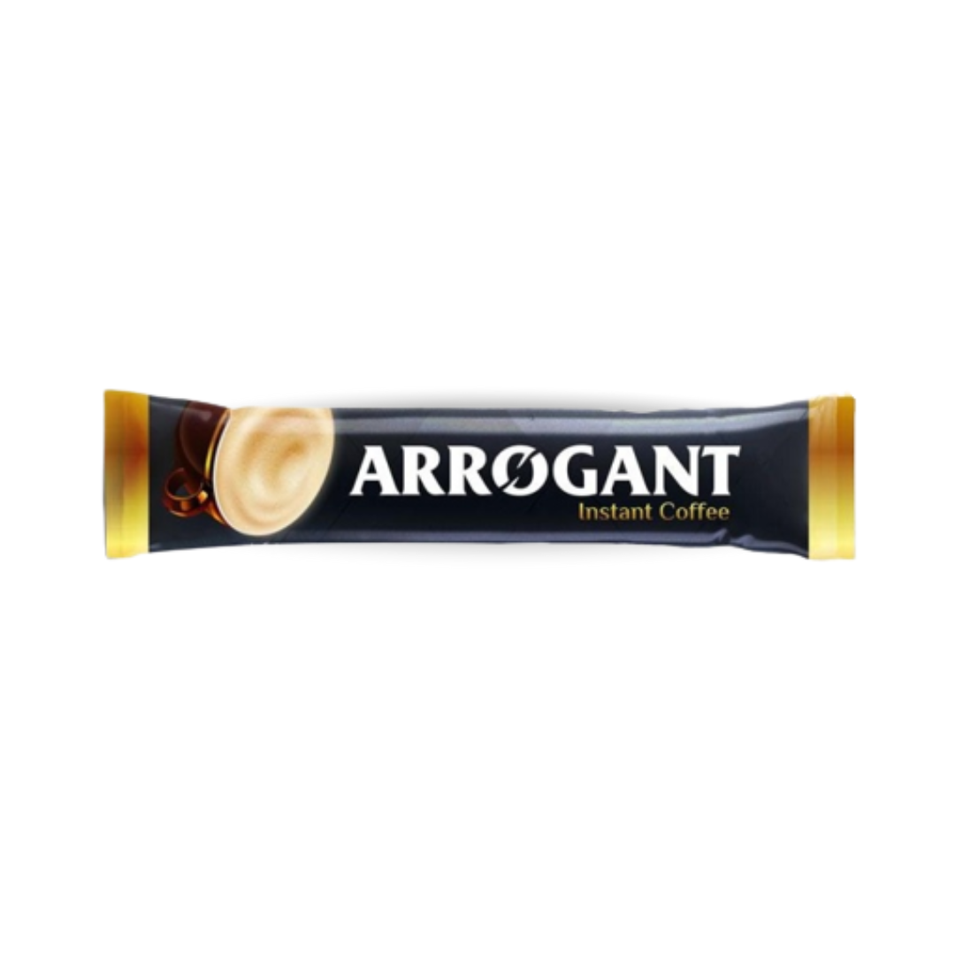 instant coffee 2 gr Arrogant instant coffee 2 gr, 100% Arabica, freeze- dried